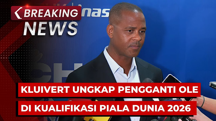 BREAKING NEWS - Patrick Kluivert Bahas Pemain Pengganti Ole Romeny di Kualifikasi Piala Dunia 2026