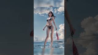 4K AI ART / 비키니 / 해변 / BIKINI / BEACH/ LOOKBOOK / Series