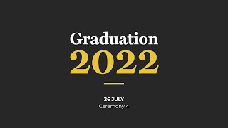 University of Buckingham 2022 Graduation (26 Jul 16:00) - Ceremony 4