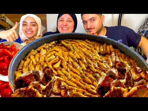 ولادى بيتحدونى على اكبر صنيه محشى وادى اللى يمشى ورا كلام العيال