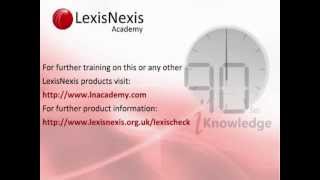 LexisCheck Web - Lexis Traffic Light Signals