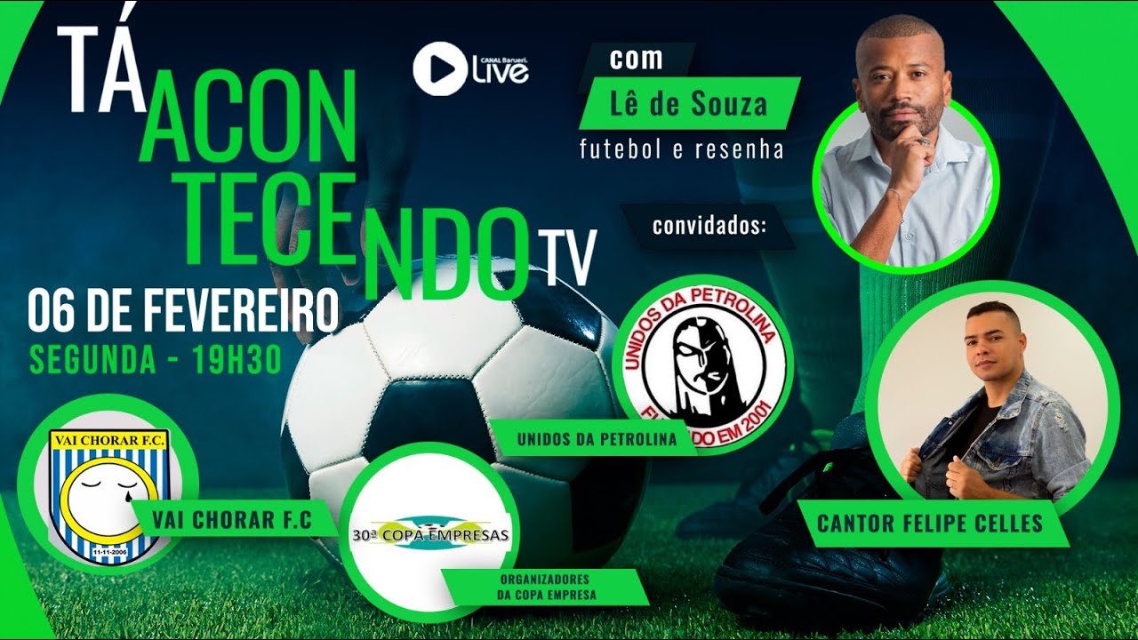 Futebol E Resenha | Tá Acontecendo Tv
