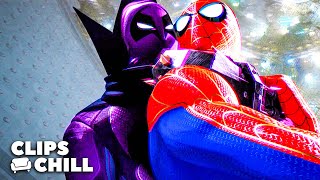 SpiderMan Battles Green Goblin And Prowler | SpiderMan: Into The SpiderVerse