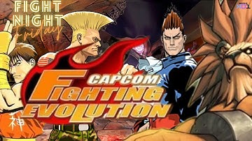 Fight Night Friday: Capcom Fighting Evolution Arcade Mode Gameplay | Compilation of Capcom Best!!