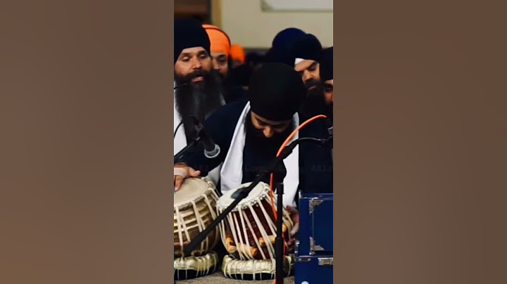 Akj Tabla Moment Bhai Paramjeet Singh Ji -- Bhai Pritpal Singh Ji