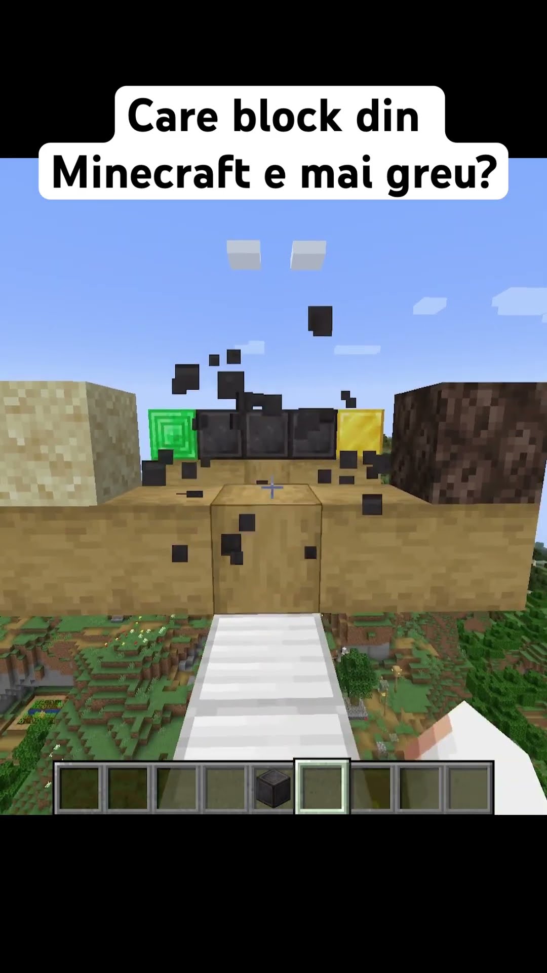 Care block din Minecraft este mai greu? - Minecraft Fizica Reala