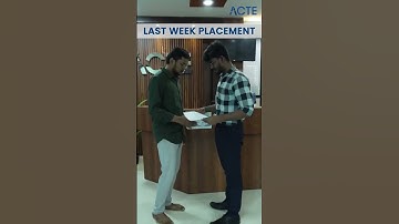 ACTE Technologies | Job Oriented Training With Placements in Chennai