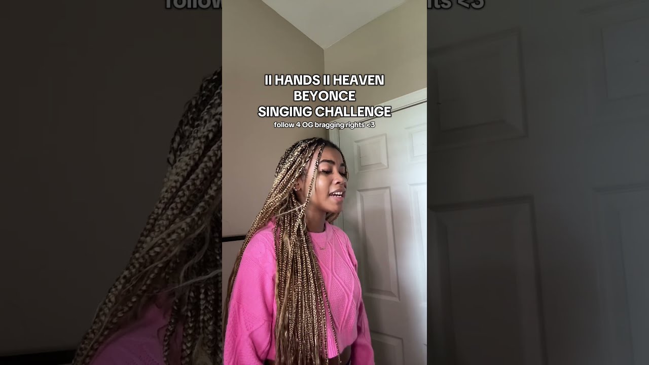 II HANDS HEAVEN BEYONCE COWBOY CARTER Cover Singingchallenge Cowboycarter Beyonce Viral