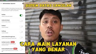 SISTEM BATAS CANCELAN AMAN DI GOJEK