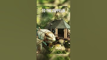 How To Build a Flying Zeppelin Base in ARK: Survival Ascended!