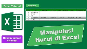 Rumus Excel untuk Manipulasi Huruf #1