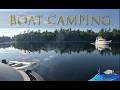 Boat Camping on Georgian Bay Islands National Park!