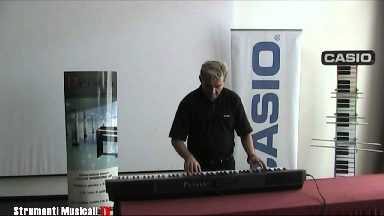 Casio Privia PX-135 - Demo Layer/Split by Max Tempia - YouTube