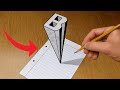 Easy 3D Illusion Letter (B) Amazing Art Trick😲✍️