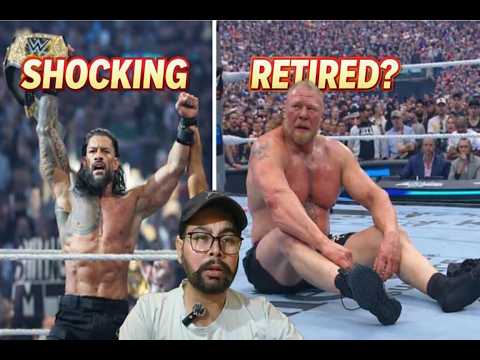 Roman Reigns Jeet Gya 🔥 Brock Lesnar Retirement Shock 😱 Bron Reakker Return | Talk With AP Sidhu 🔥