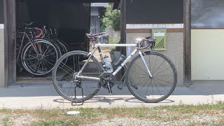 【vlog】オーダークロモリロードの里帰り【TADAフレーム/自転車工房エコー】