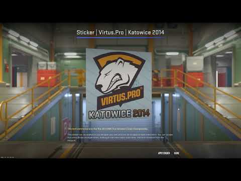 Стоит ли инвестировать в наклейки Katowice 2014? Sticker | Virtus.Pro | Katowice 2014