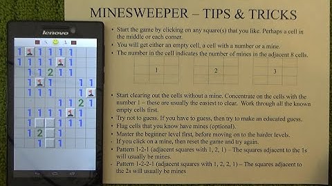 How to Win at Mine Sweeper - Tips, Tricks & Strategies - Step by Step Instructions - Tutorial