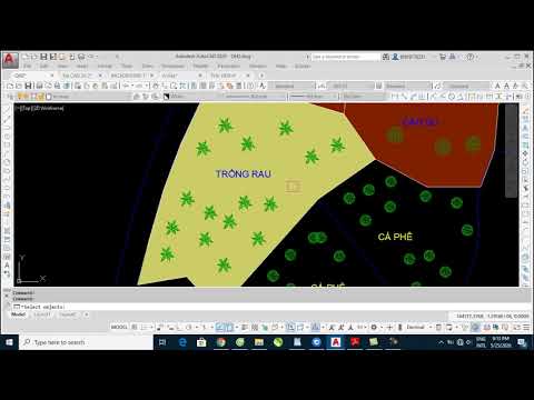 Hình Vẽ Tô Màu - Hướng dẫn lệnh Hatch tô màu bản vẽ AutoCAD - tính diện tích - in màu bản vẽ CAD