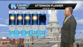 May 30, Thursday Midday Weather Forecast