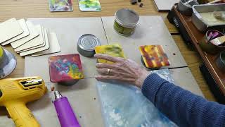 My Encaustic Studio Setup - Linda Aman
