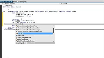 Multiplication table - vb.net