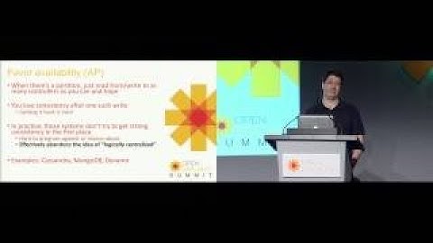 Consistency Trade offs for SDN Controllers | OpenDaylight Summit 2017