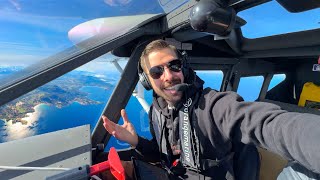 vado in Sardegna in Aereo 😎  ...obbligatorio il salvagente? 😮🛟