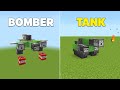 5 military redstone builds in minecraft bedrock bombertank