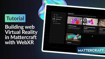 Building web Virtual Reality in Mattercraft with WebXR for Meta Quest, Apple Vision Pro & more...