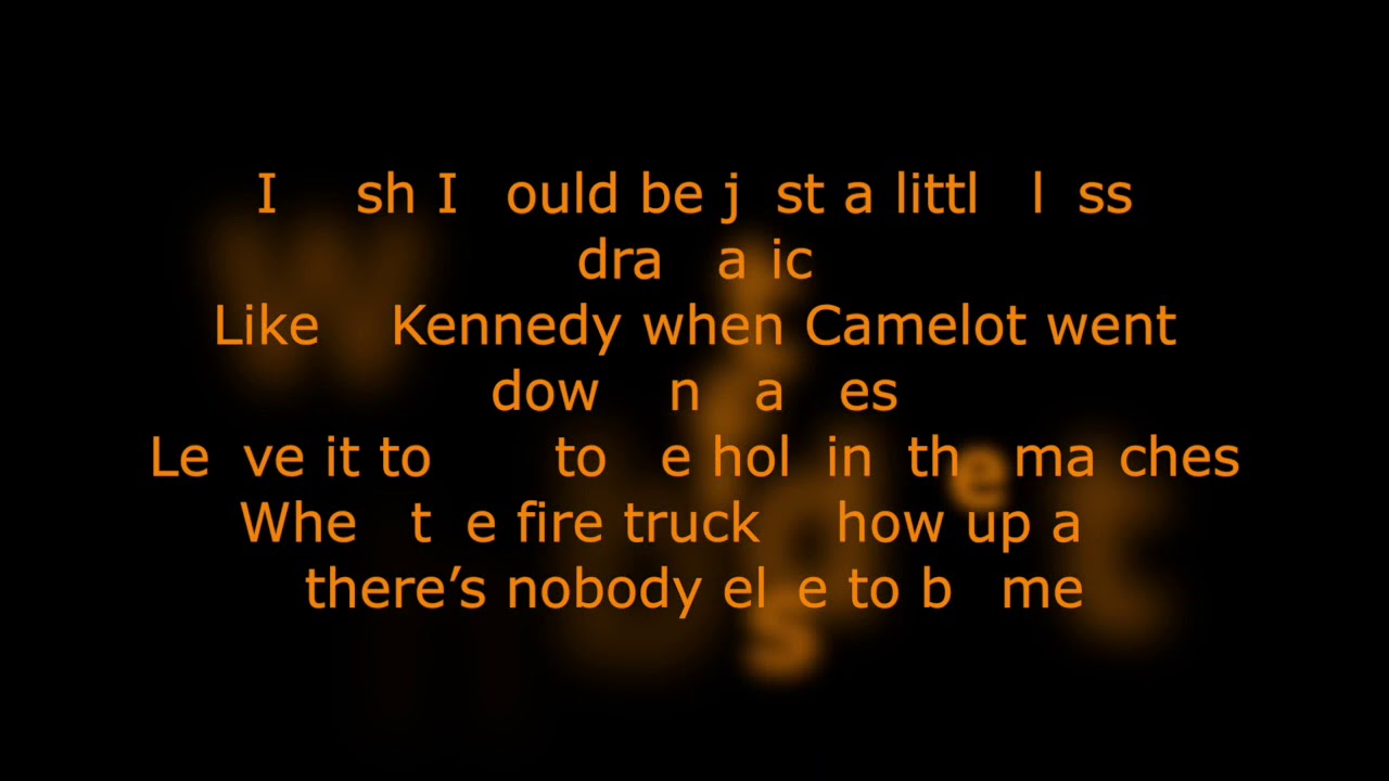 Miranda Lambert Mama S Broken Heart Karaoke Youtube