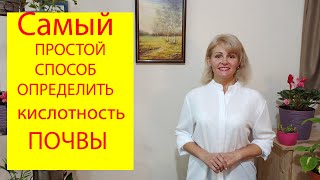 Как определить кислотность почвы