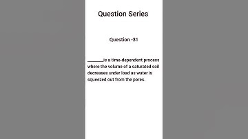 Geotechnical Engineering Interview Question Series| Moderate Level Questions