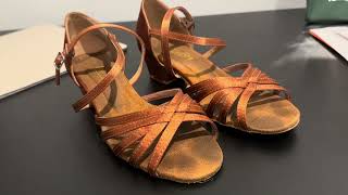 Dance Mom Detailed Review of These Ballroom Shoes - Very Fine Overview! #ad #amazoninfluencer