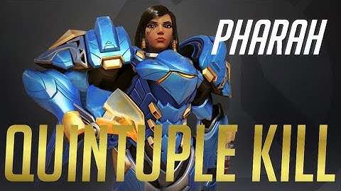 Overwatch - Pharah - Quintuple Kill