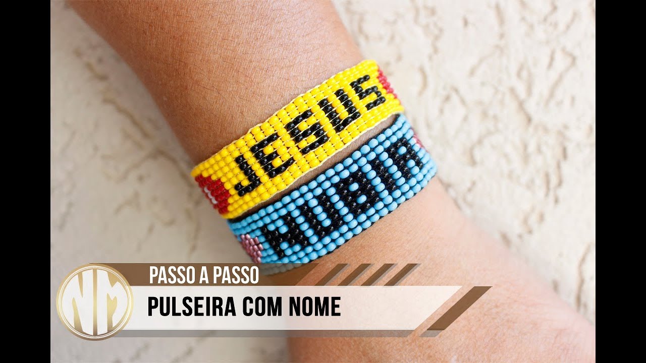 NM Bijoux - "Série Brasil" Parte I - Passo a Passo - Pulseira Miçanga do  Brasil - - YouTube | Paracord bracelet patterns, Bracelet crafts, Beaded  braclets
