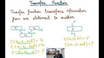 Compiler Design Module 77 : Dataflow Analysis Algorithm