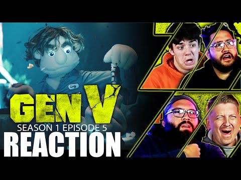 Never going to watch muppets AGAIN!  Gen V 1x5 "Welcome to the Monster Club" REACTION!!
