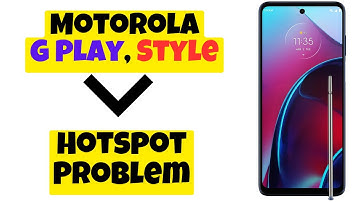 Hotspot Problem || How to solve hotspot not connecting Issue Motorola G Play, Style