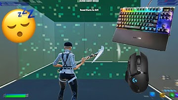 Steelseries Apex Pro TKL  ASMR Chill🤩 Piece Control 1v1🏆Satisfying Keyboard Fortnite