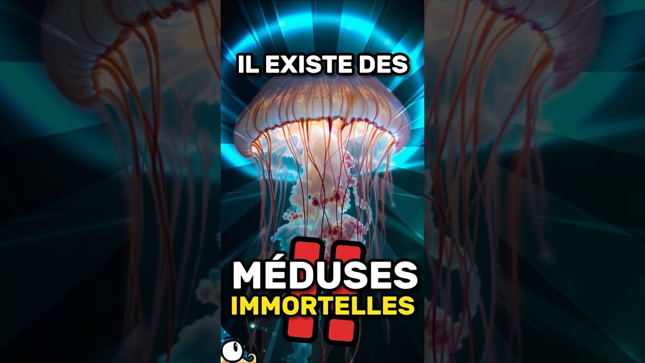 Il existe des méduses immortelles ! 🪼