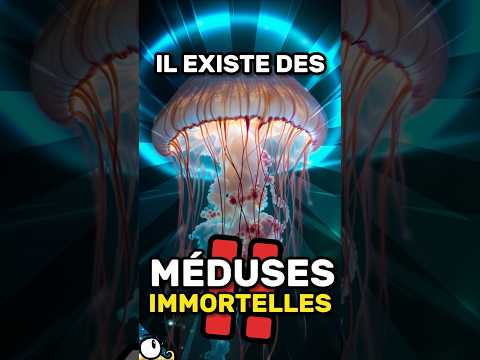 Il existe des méduses immortelles ! 🪼