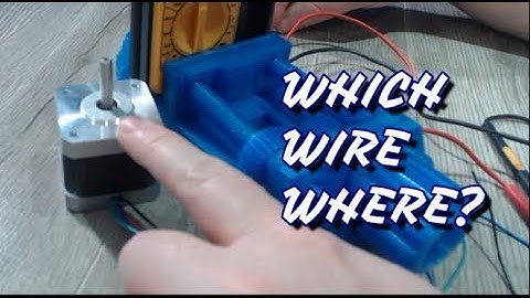 Mapping Out Wire Pairings on Stepper Motors - 3D Printers 101