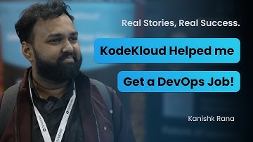 Landed a DevOps Job with KodeKloud – Kanishk Rana’s Success Story!