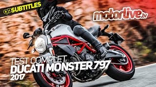 DUCATI MONSTER 797 | TEST COMPLET [SUBTITLES]