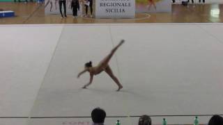 Ginnastica Ritmica Artemisia - Giulia Caruso Corpo Libero Torneo Allieve 2016