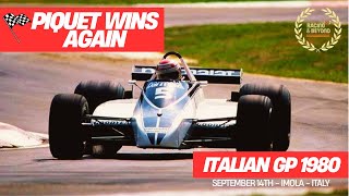 Formula 1 1980 Italian GP - Piquet’s Masterclass at Imola - F1 Highlights