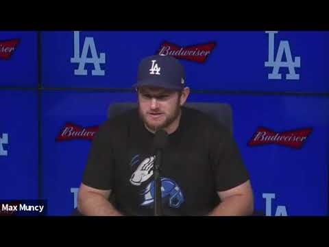 Dodgers pregame: Max Muncy talks 2021 Home Run Derby, reflects on 'go get it out of the ocean'