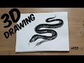 How to Draw a Snake / Easy Snake Drawing / Snake Drawing / Snake Painting / #153