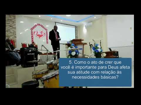 mensagem de férias O Deus dos detalhes_Culto de Ensino da Palavra ao vivo
